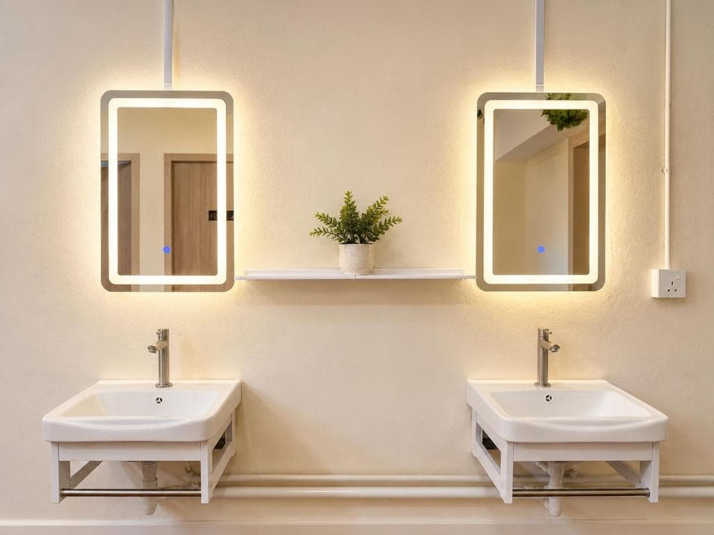 Wash area at Commune Lane Guesthouse